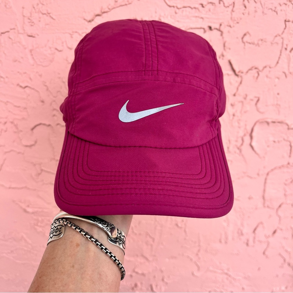 Nike 5 Panel AW84 Dri-Fit Hat Pink Running